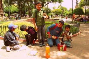 Plaza 25 de noviembre, Sucre