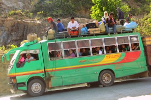 On the road to El Nido