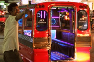 Pimped out, chromed out Patong taxi