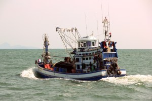 On the road...uh, sea to Krabi